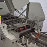 Flat/Satchel bag making machine with in-line printer