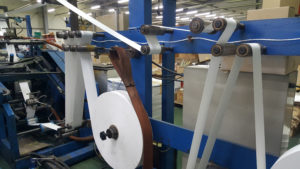 Sheet fed SOS Bag Making Machine with twisted rope handle