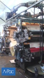 Flexographic printing machine