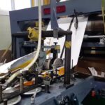 SOS bag making machine with flat handle